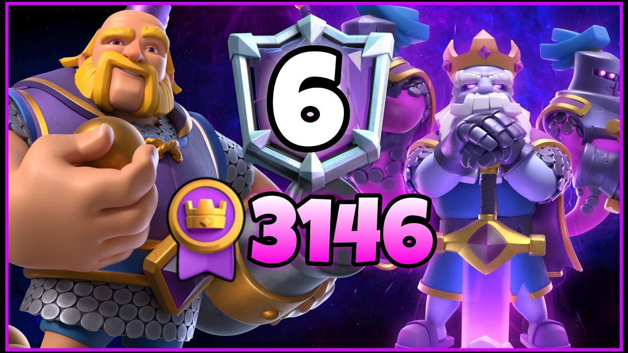 #6 IN the World🌍 with Royal Giant Evolution Deck.!