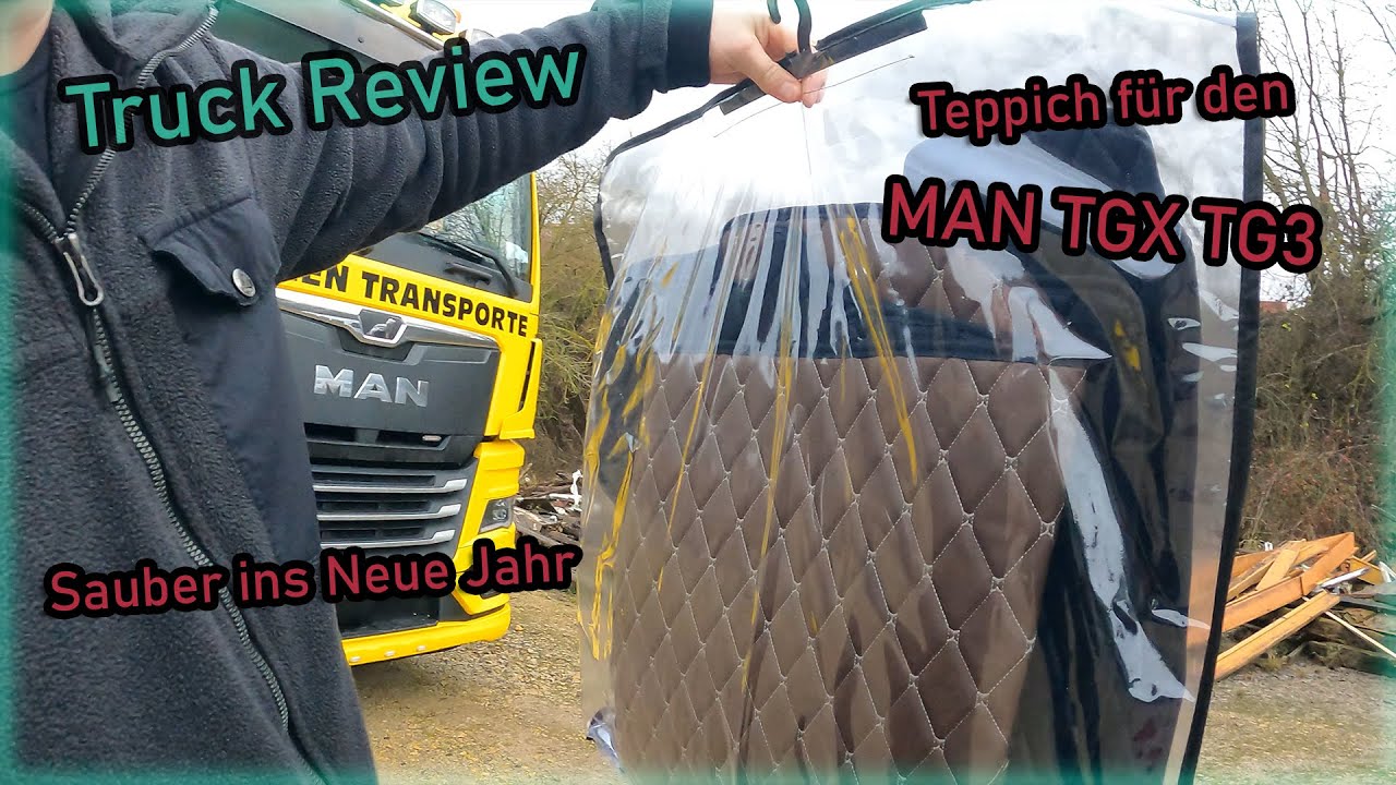 Sauber ins Neue Jahr & Teppich für den MAN TGX TG3 | Jason Live