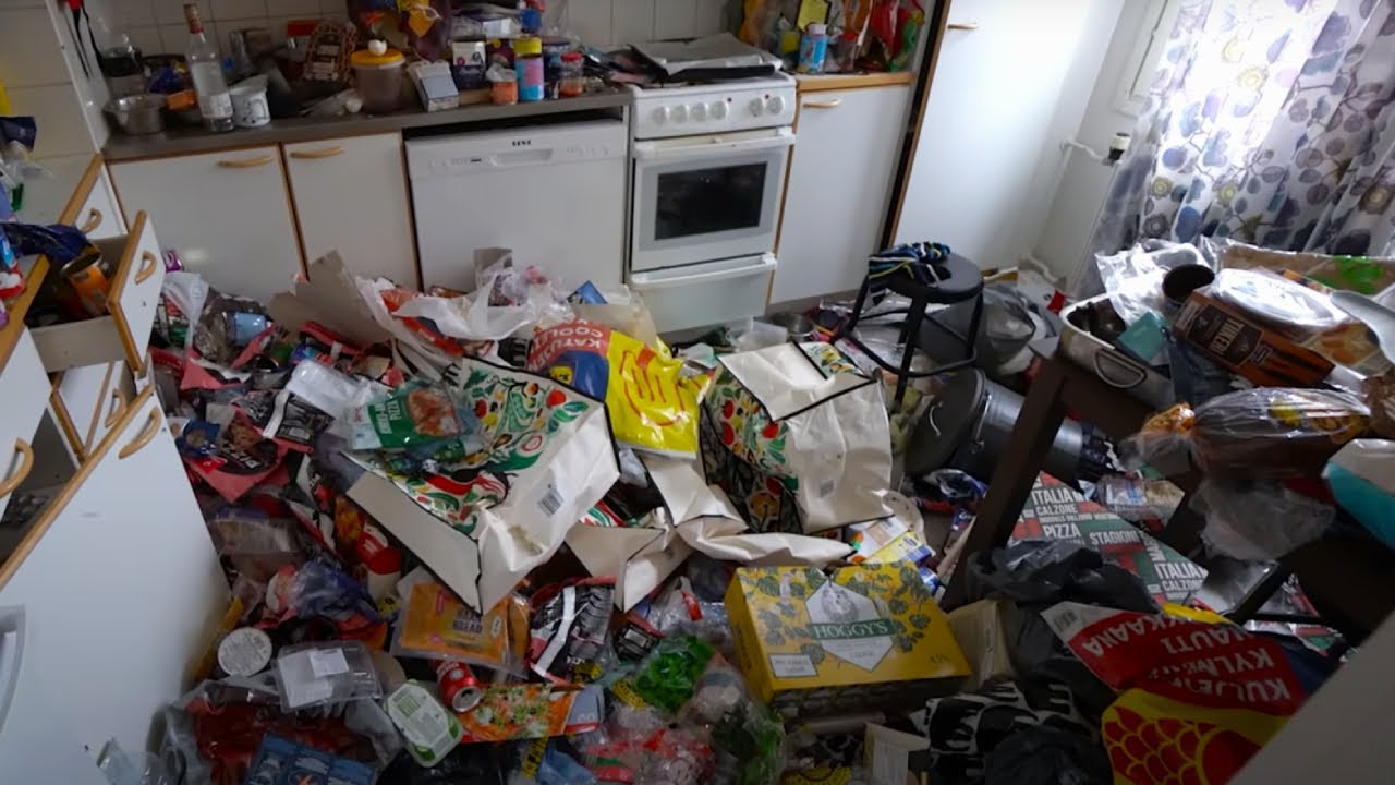 🤢OH MY GOD, THE HOUSE IS SO DIRTY! FULL OF GARBAGE!【CLEANINGMASTER】