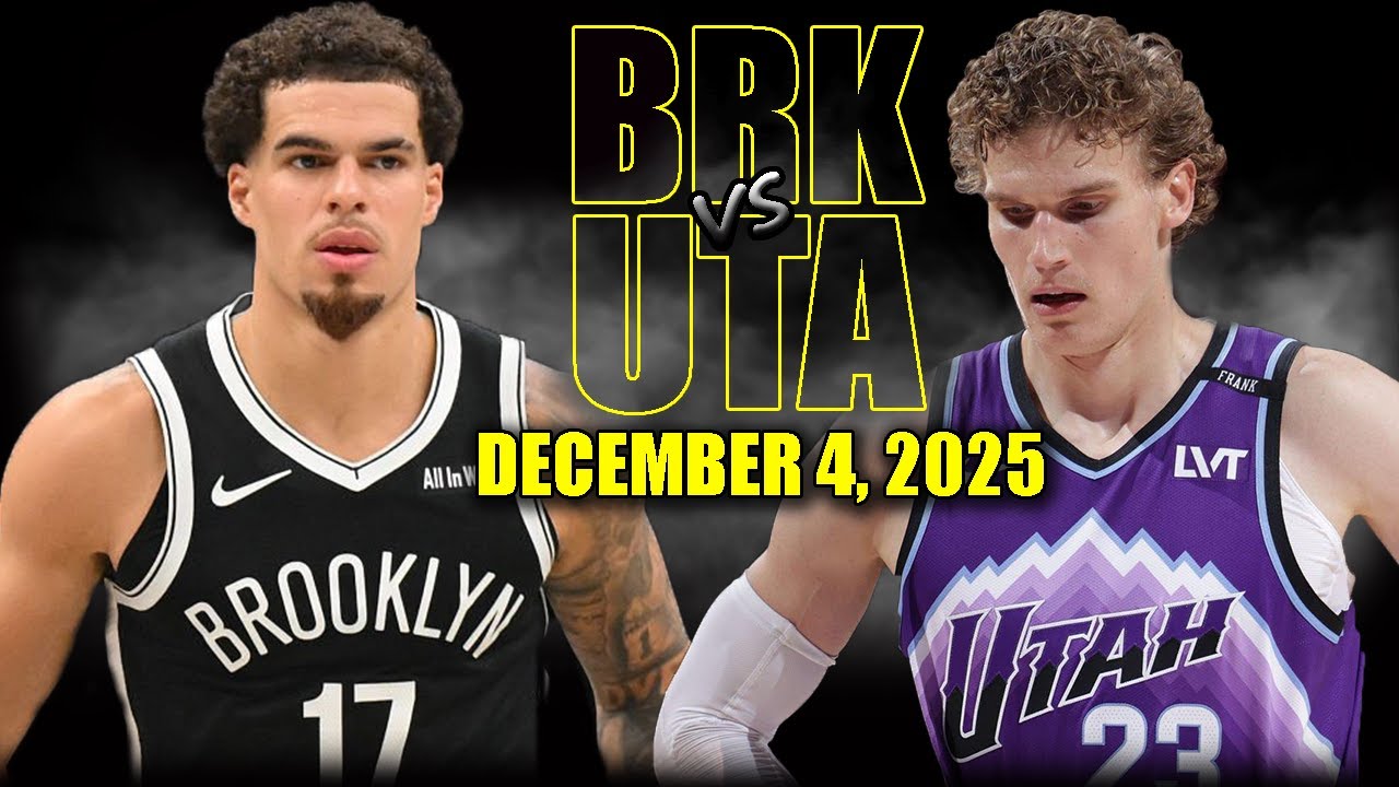 Utah Jazz vs Brooklyn Nets Full Game Highlights &ndash; December 4, 2025 | NBA Season