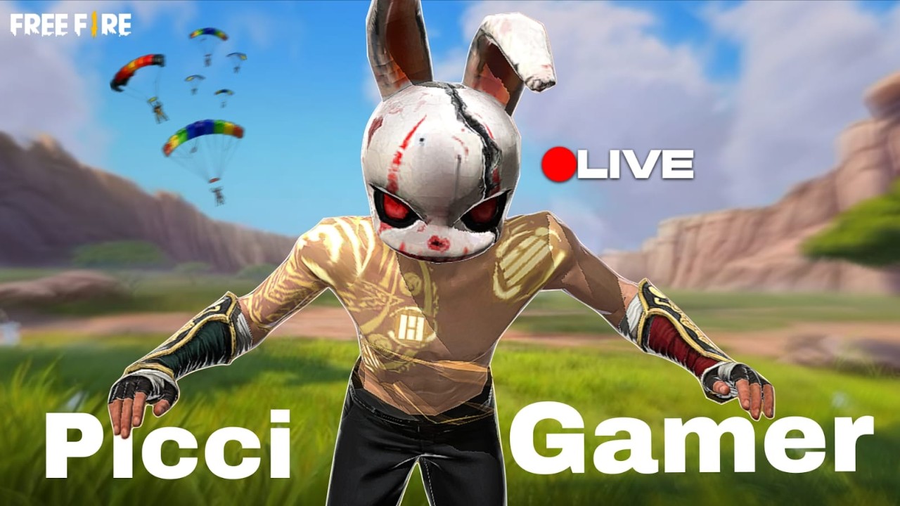 ROAD TO REGION GRANDMASTER ❤️! PICCI GAMER IS LIVE !! FREE FIRE GAMEPLAY !♥️💫