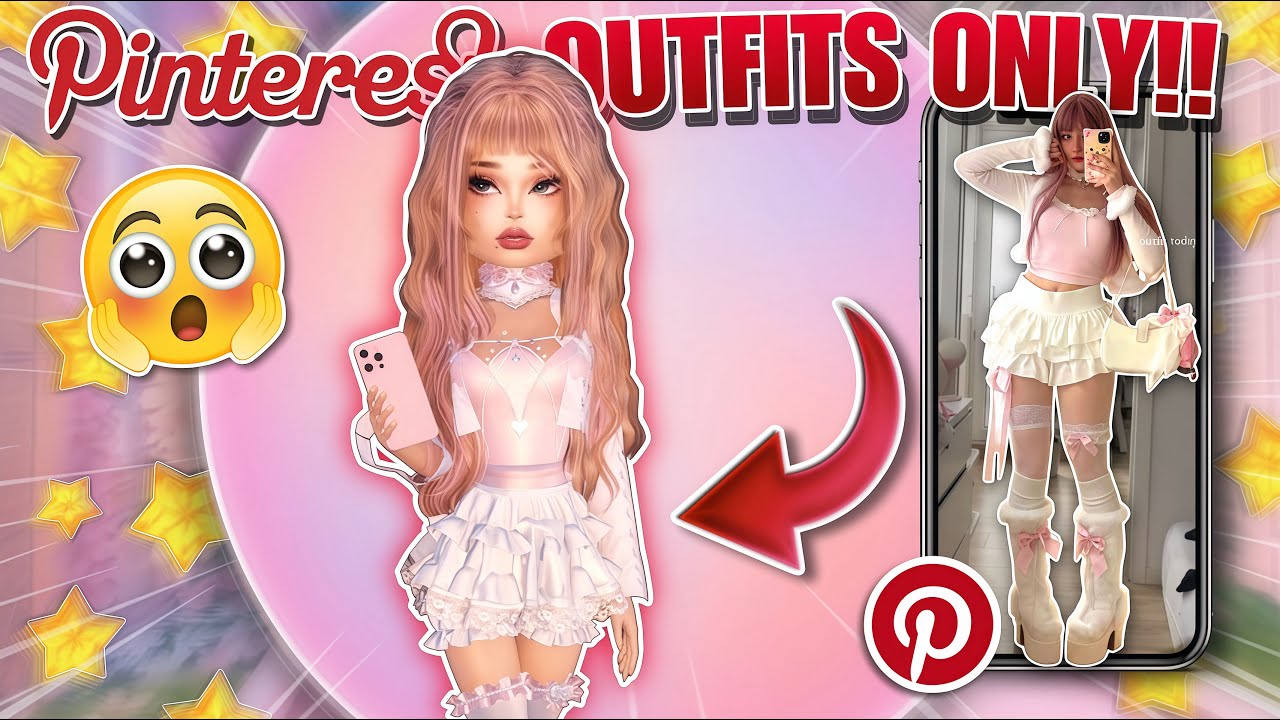 СОЗДАНИЕ НАрядов Pinterest на *ЛЮБУЮ ТЕМУ* в платьях, которые впечатляют! (Roblox)