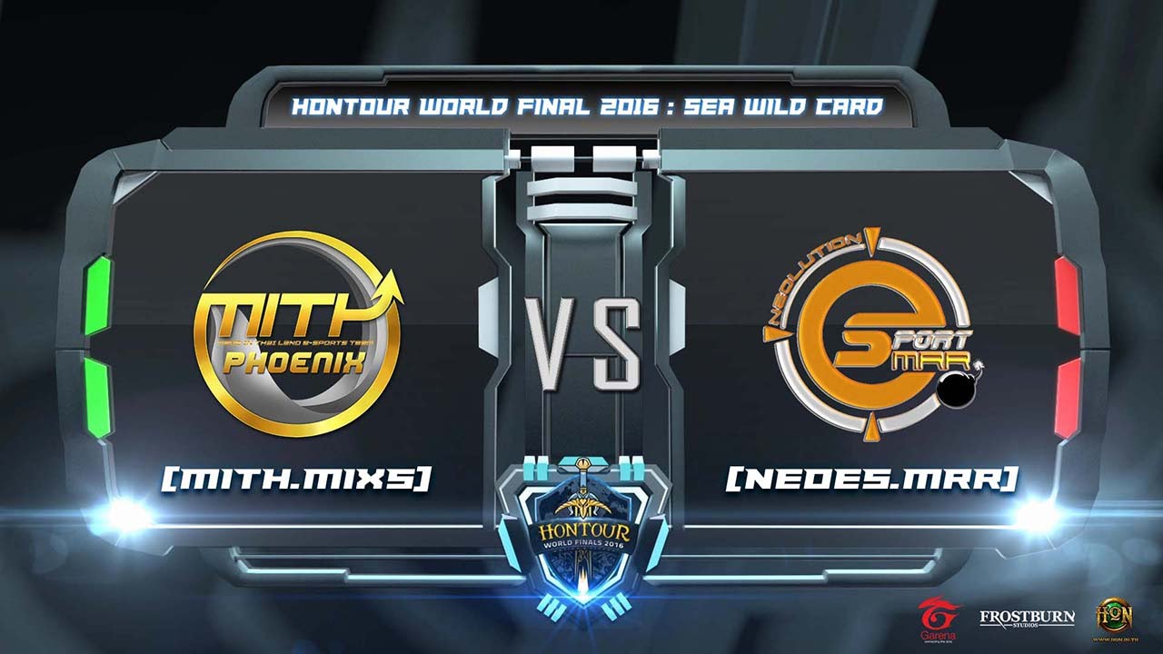 HoN - SEA Wild Card 2016 Final round - MiTH.MiXs vs NeoEs.MRR