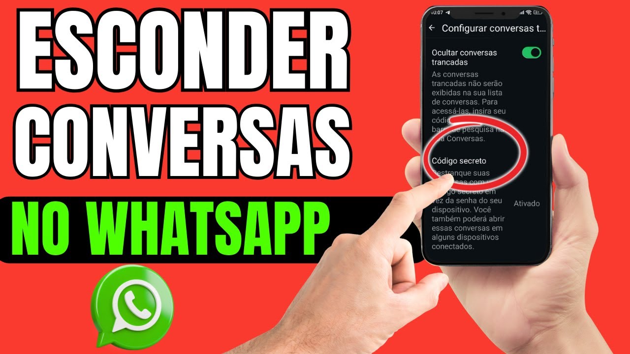 Como Trancar Conversas no WhatsApp com Código Secreto Passo a Passo Fácil