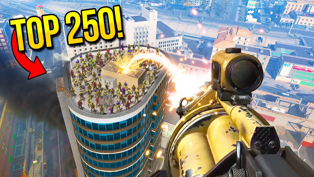 TOP 250 INSANE MOMENTS IN WARZONE