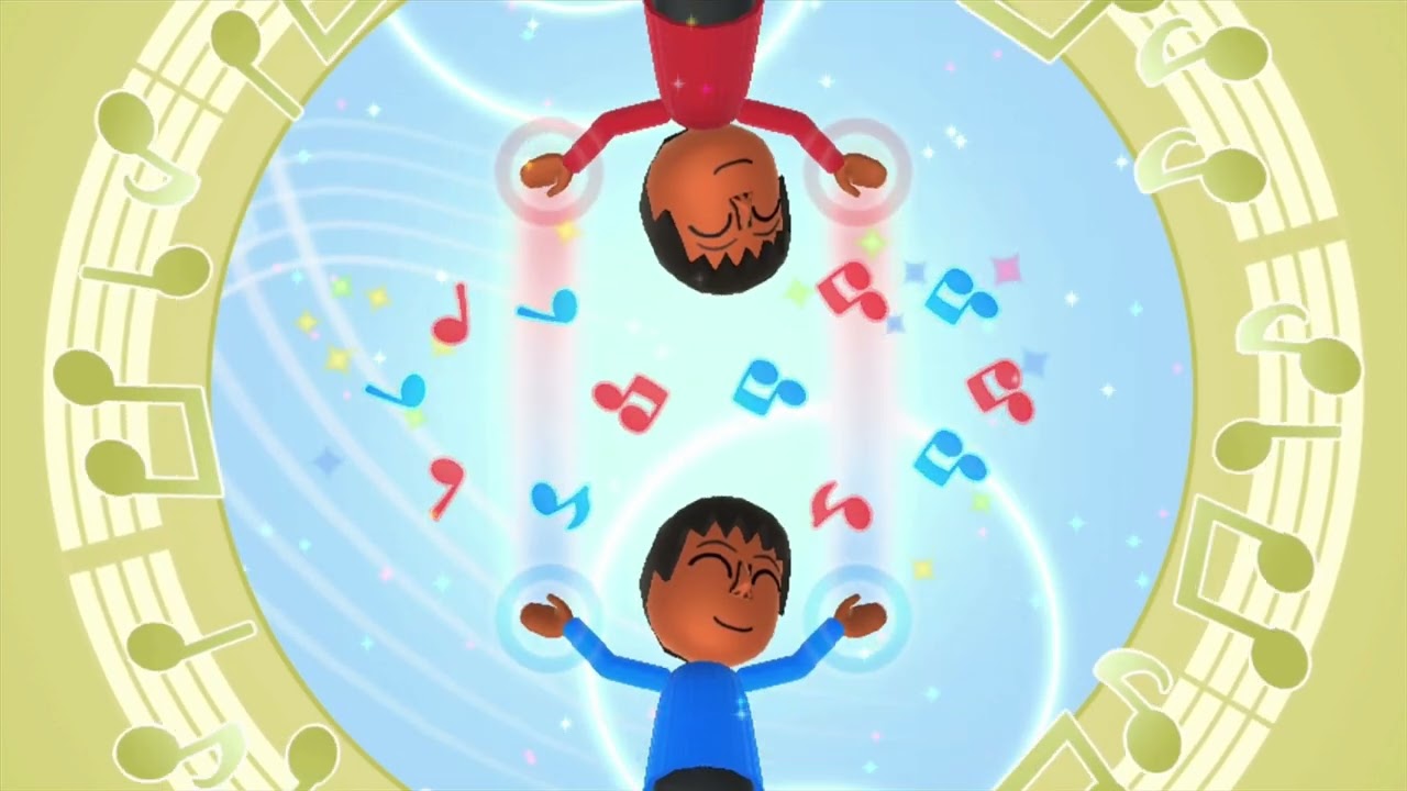 Wii Party U - Dance with Mii / Folk Dance Fever - 2 Players - All Songs (Hard Levels)