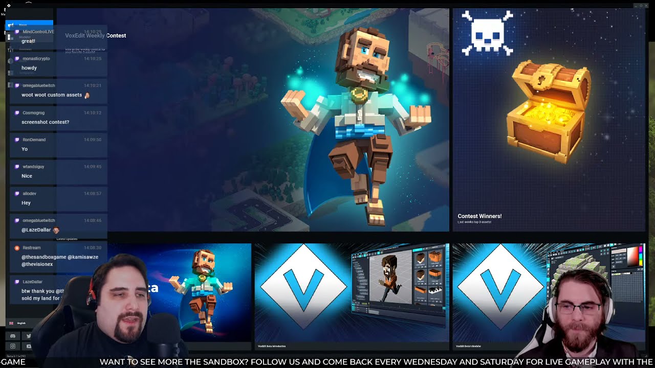 Create NFT Assets in VoxEdit - The Sandbox Saturday Stream