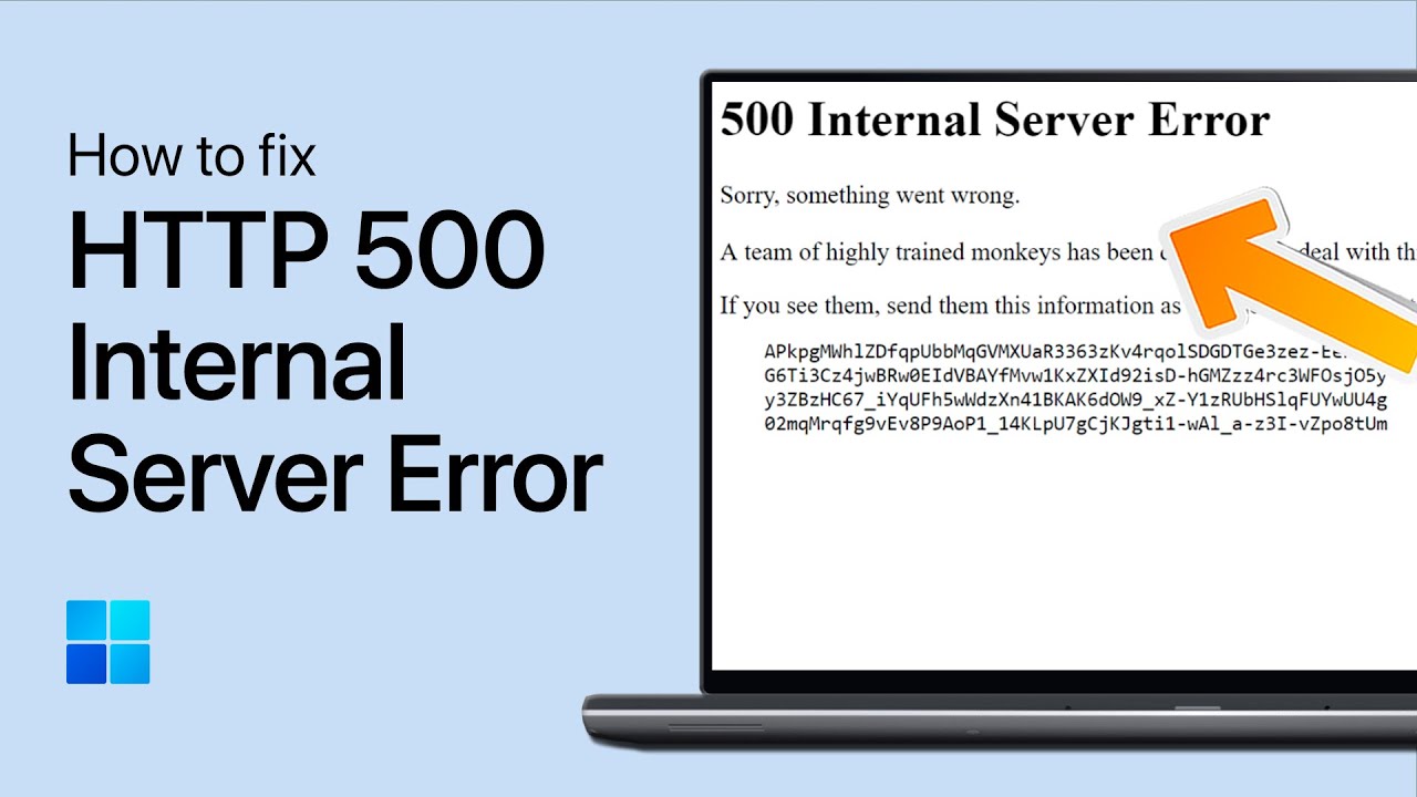 How To Fix HTTP 500 Internal Server Error on Windows PC - Tutorial