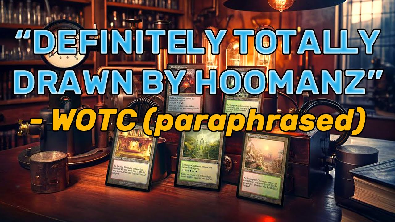WOTC запрещает ИИ в MTG, использует ИИ в маркетинговых материалах, лжет об этом, удаляет пост, ху...