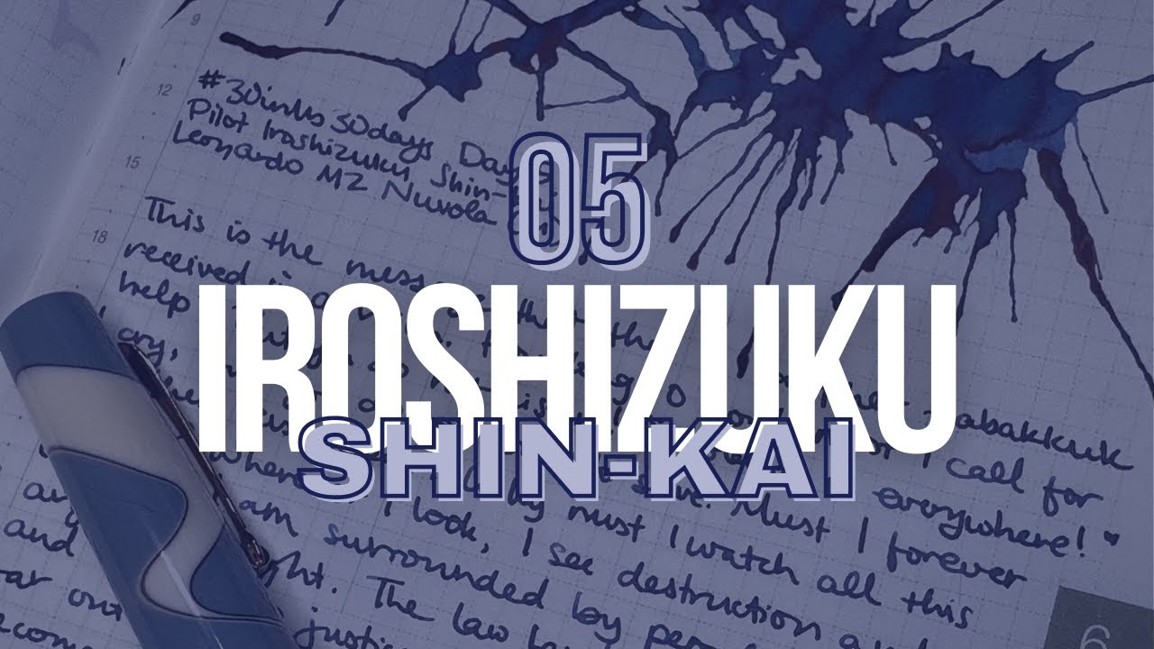 #30inks30days Июнь 2024 | День 5: Пилот Ирошидзуку Син-кай