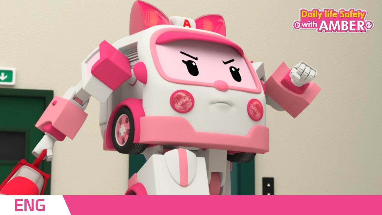 🚨 Daily life Safety with AMBER | EP 21 | Robocar POLI | Kids animation