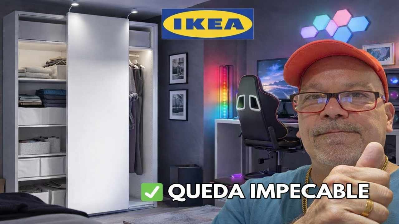 1. 😱 CÓMO MONTAR EL ARMARIO HASVIK IKEA CON PUERTAS CORREDERAS SIN ERRORES 🔧