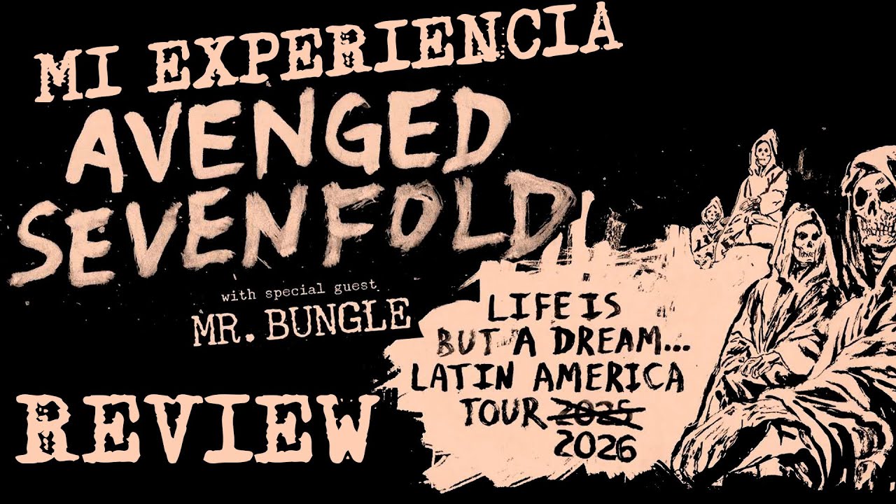 Mi experiencia en AVENGED SEVENFOLD CHILE (24/01/2026)