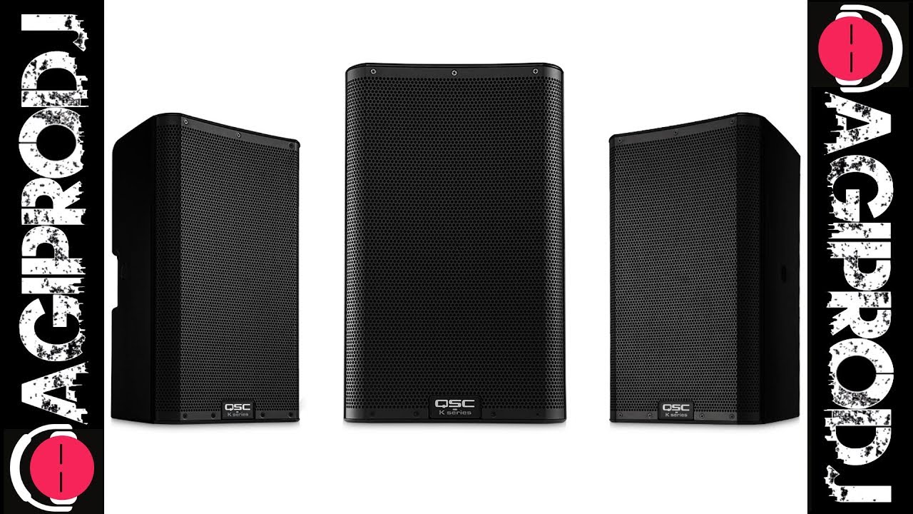 QSC K8.2, K10.2, K12.2 Launch Overview | agiprodj.com