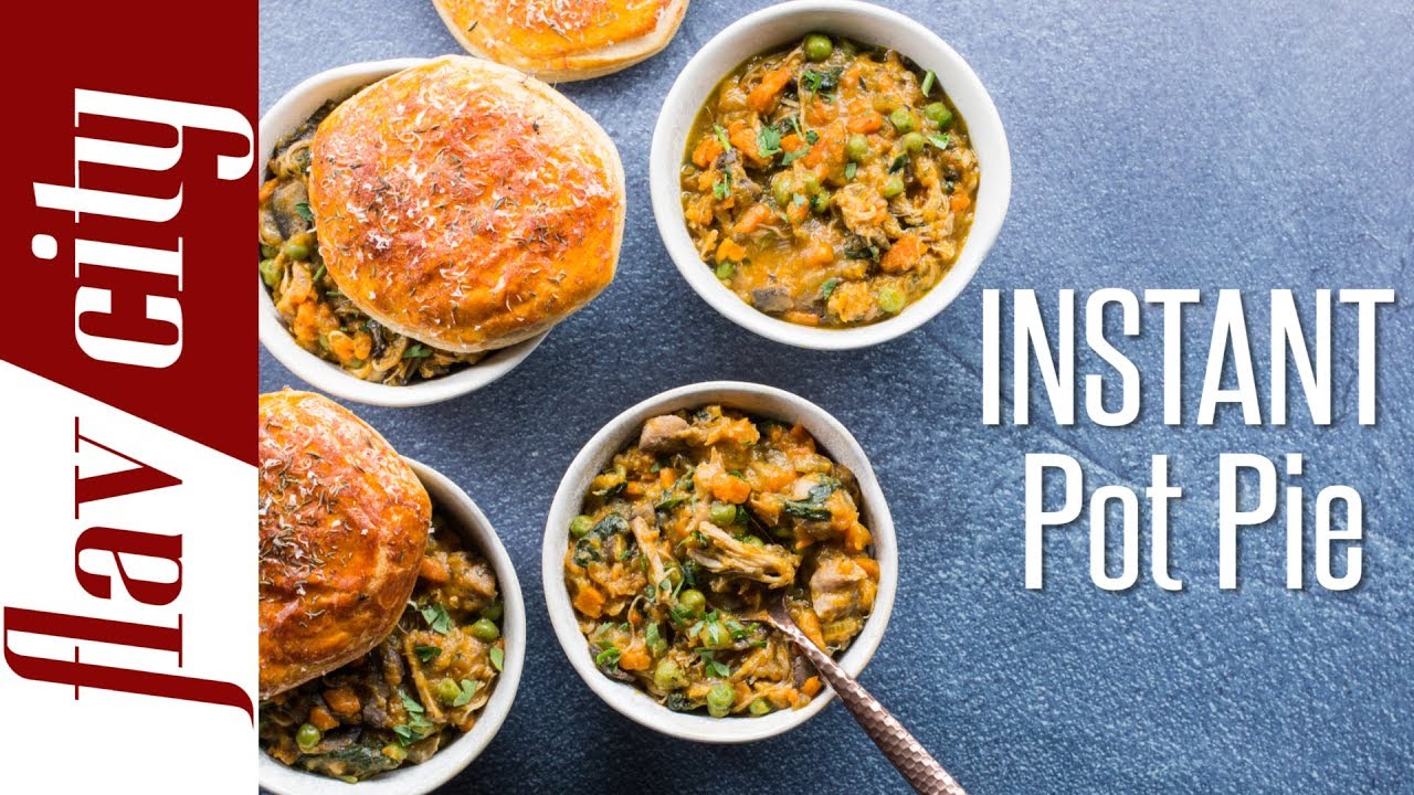 Veggie Loaded Chicken Pot Pie In The Instant Pot