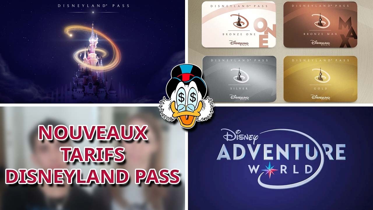 NOUVEAU DISNEYLAND PASS ET NOUVEAU TARIFS DISNEYLAND PARIS (Pass Annuel )