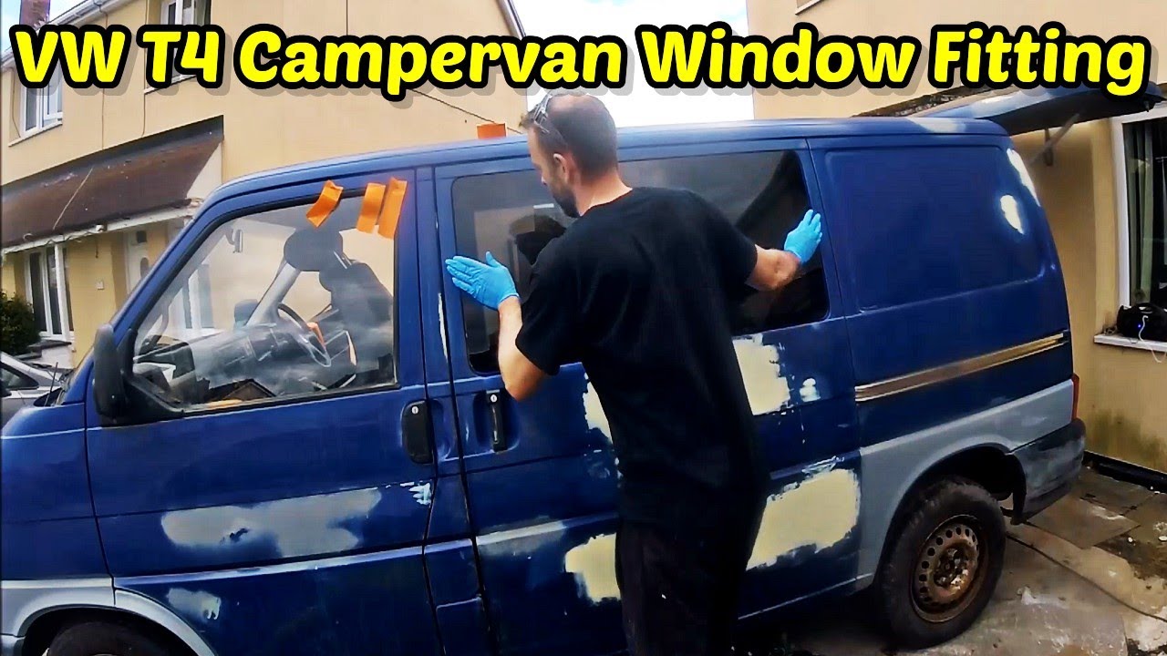 Campervan Window Fitting Install VW T4 Sliding Door