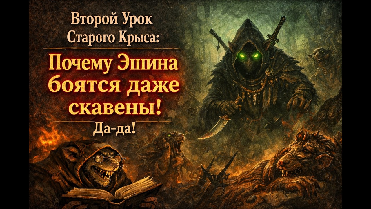 Второй Урок Старого Крыса: Почему Эшина боятся даже скавены! Да-да!
