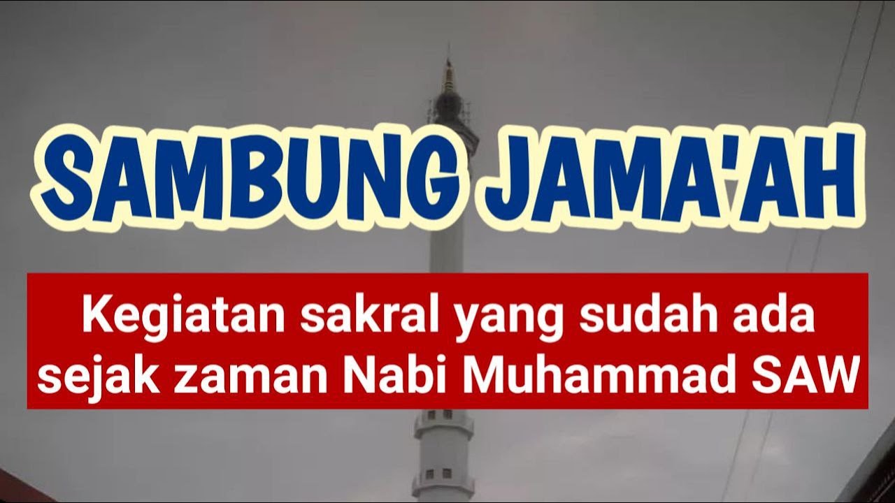 NASEHAT CAK EMIR SAKRALNYA SAMBUNG JAMAAH - GENERASI PENERUS