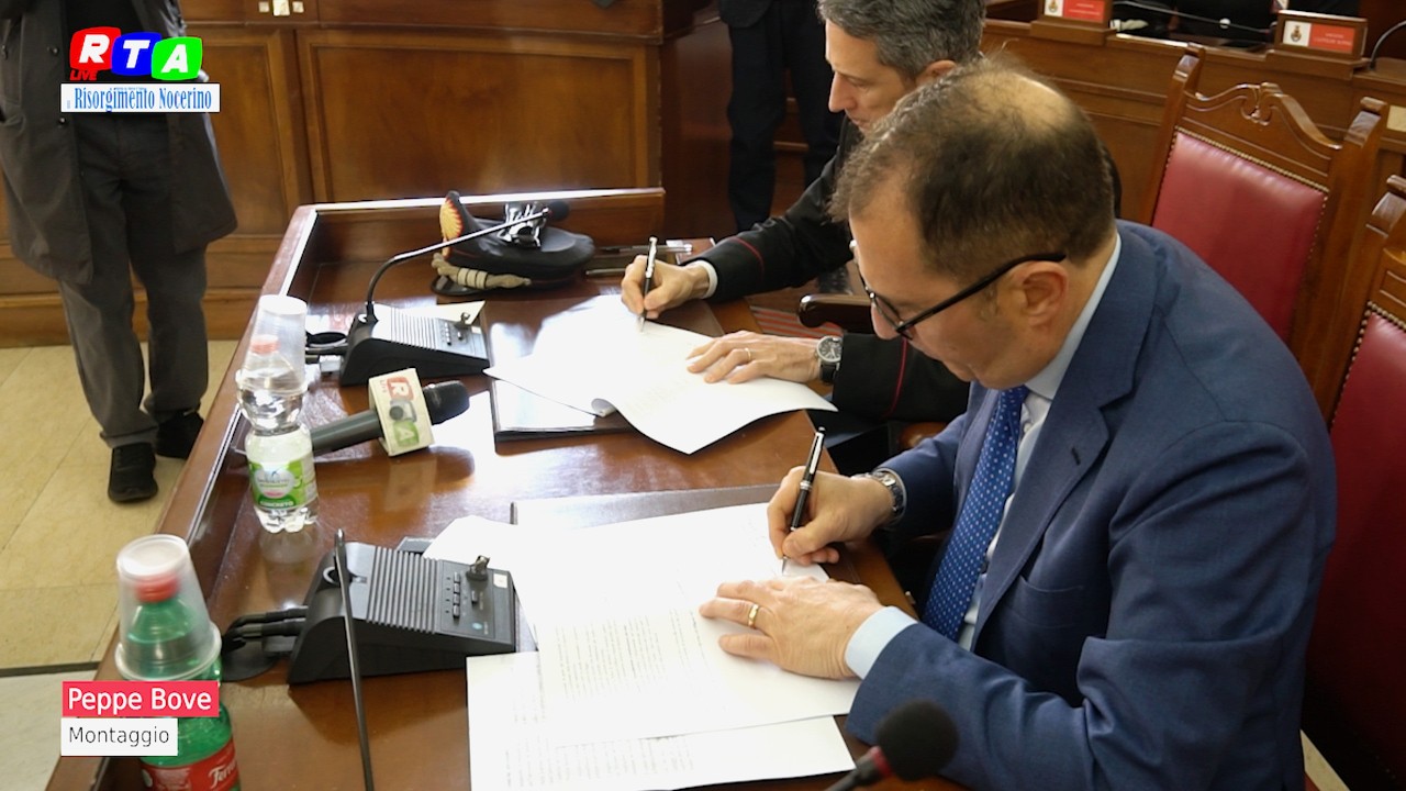 Sottoscritto il protocollo “Nocera Securitas”