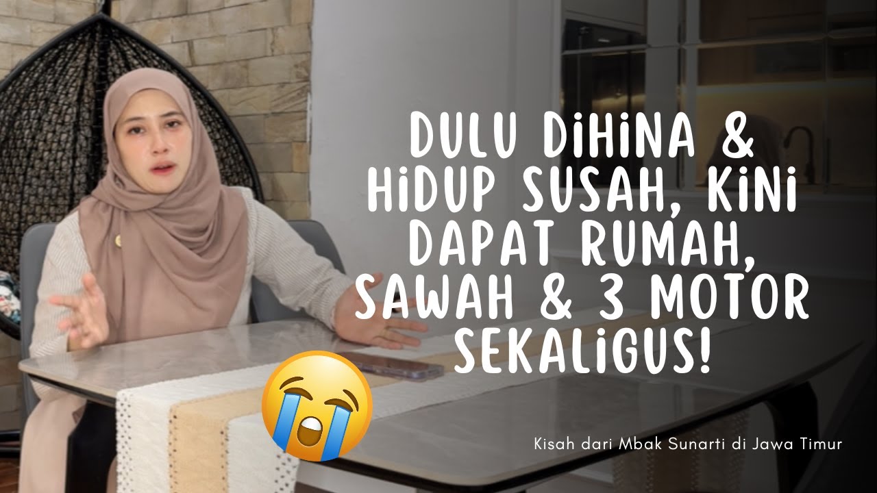 Dulu Dihina & Hidup Susah, Kini Dapat Rumah, Sawah & 3 Motor Sekaligus!