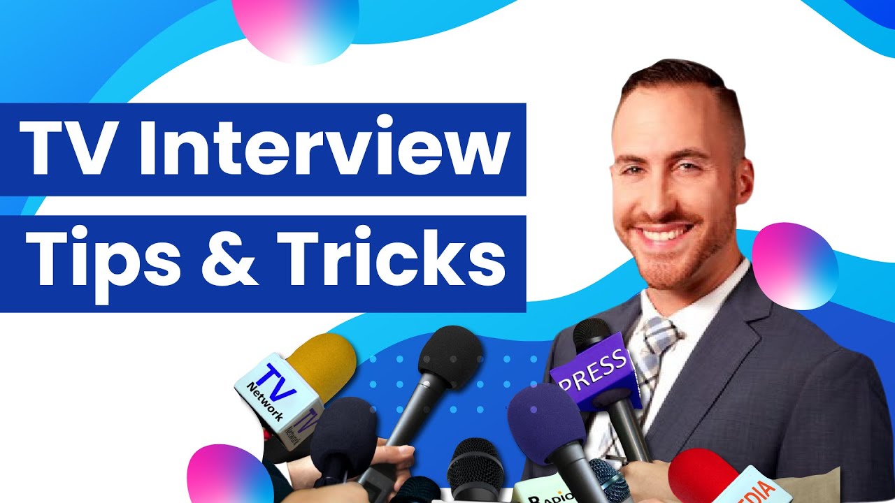 How to Nail a TV Interview: Tips form a former TV Anchor
