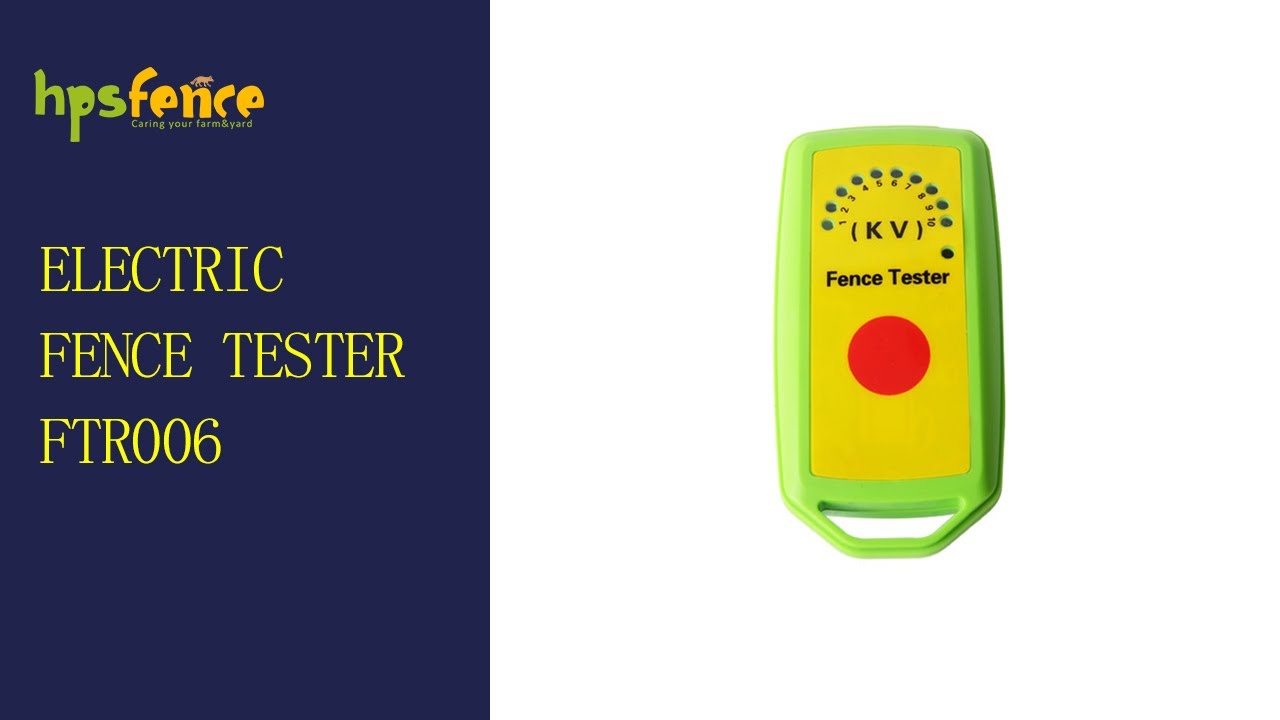 FTR006 Mini Fault Finding Electric Fence Tester