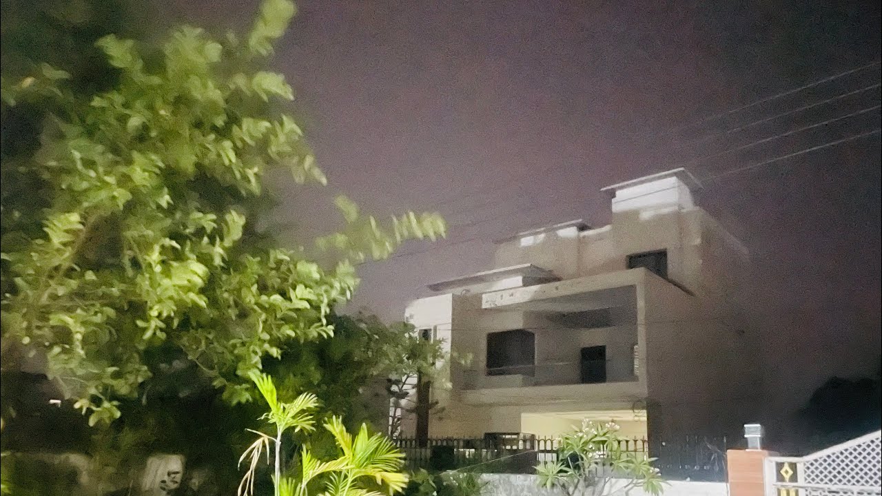 Thunderstorm in Punjab #thunderstorm #punjab #weather #moonsoon