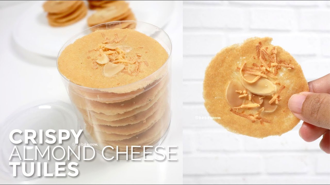 CRISPY ALMOND CHEESE TUILES YANG RENYAH ALA ALA OLEH-OLEH SURABAYA #COPYCAT