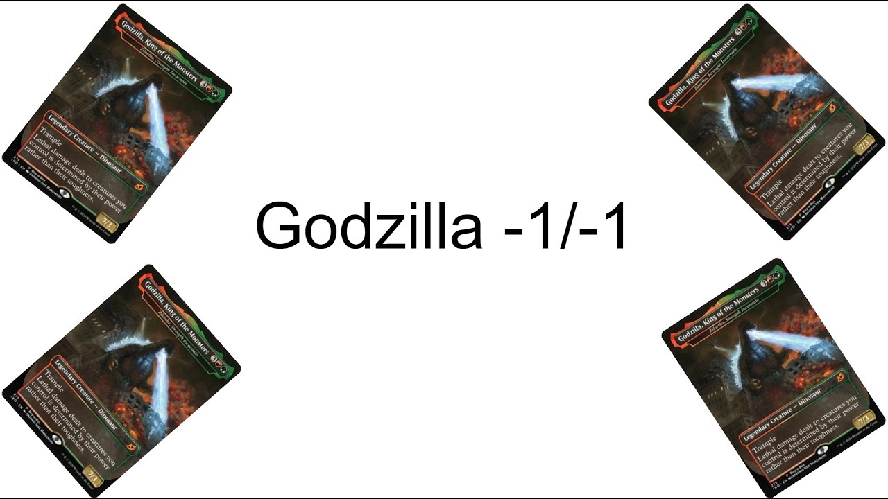 Godzilla -1/-1 | Godzilla, King of the Monsters/ Zilortha, Strength Incarnate EDH Deck