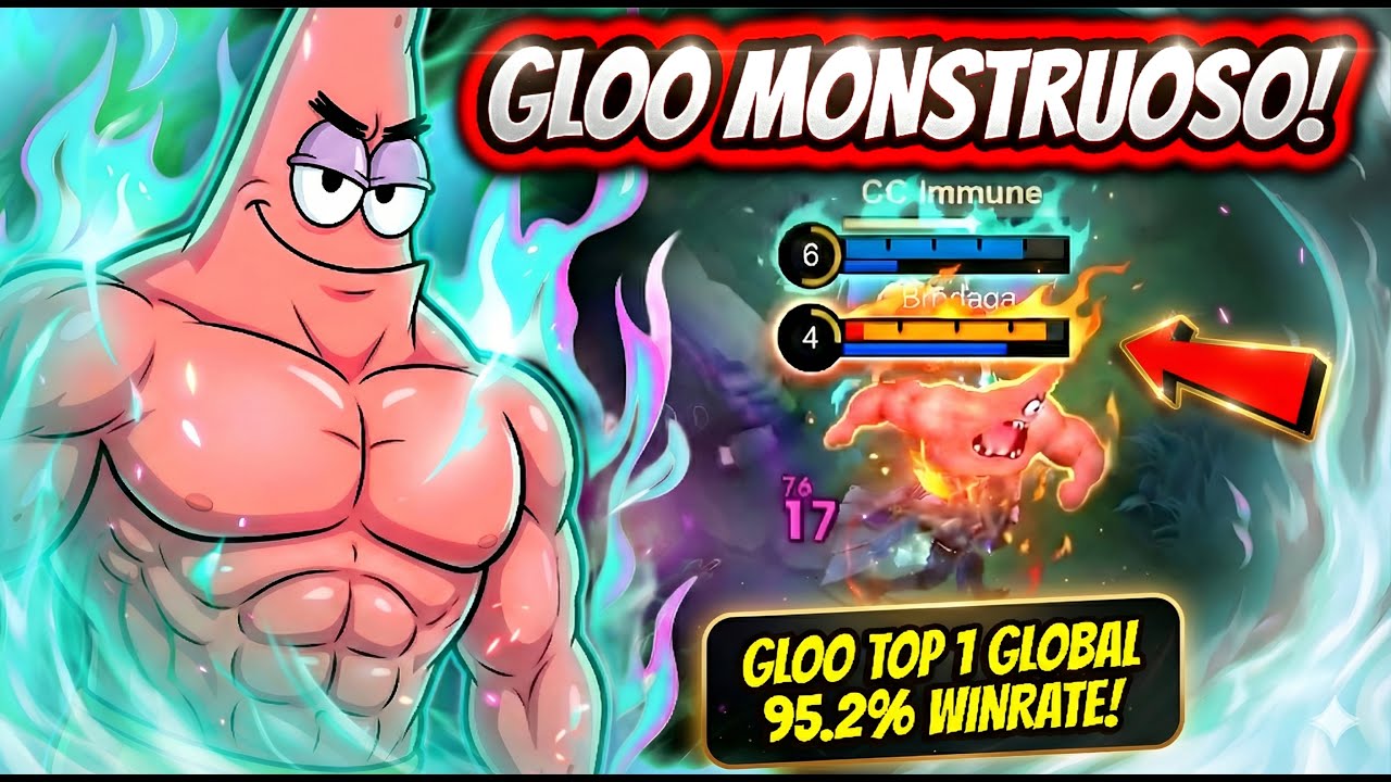 ¡LA PARTIDA MAS INSANA JAMAS VISTA DE UN GLOO! GLOO TOP 1 GLOBAL 95.2% WINRATE! | MOBILE LEGENDS