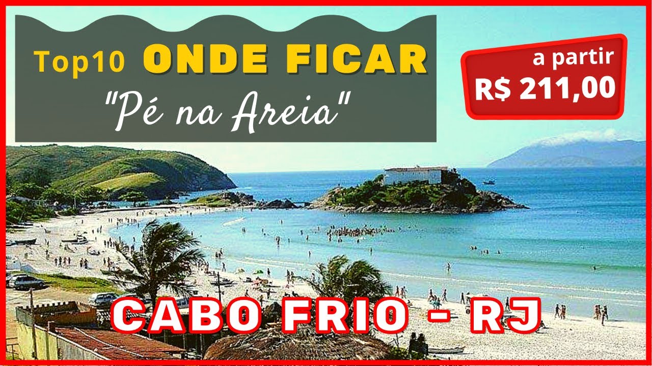 🌞 MELHOR HOTEL CABO FRIO | ONDE SE HOSPEDAR EM CABO FRIO | POUSADA EM CABO FRIO BARATA