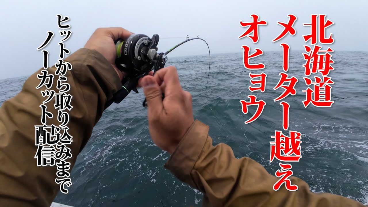 ♯２４根室・メーター超えオヒョウ