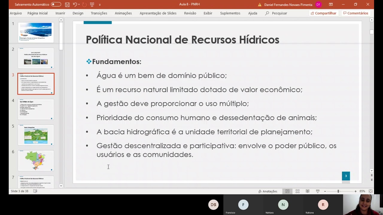 Gestão de Recursos Hídricos