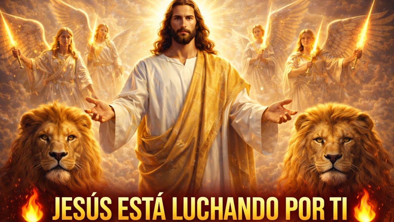 JESÚS ESTÁ LUCHANDO POR TI AHORA | Ángeles, Leones y la Batalla Espiritual Invisible