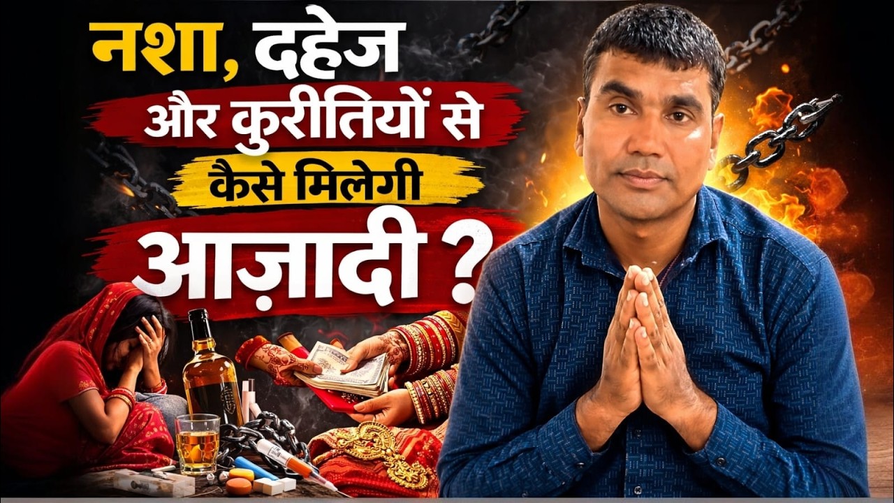 नशा, दहेज और कुरीतियों से कैसे मिलेगी आज़ादी ?