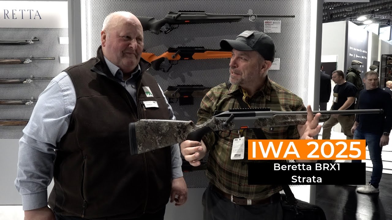 IWA 2025: Beretta BRX1 Strata eine vielseitige Büchse, ideal für jede Jagdsituation