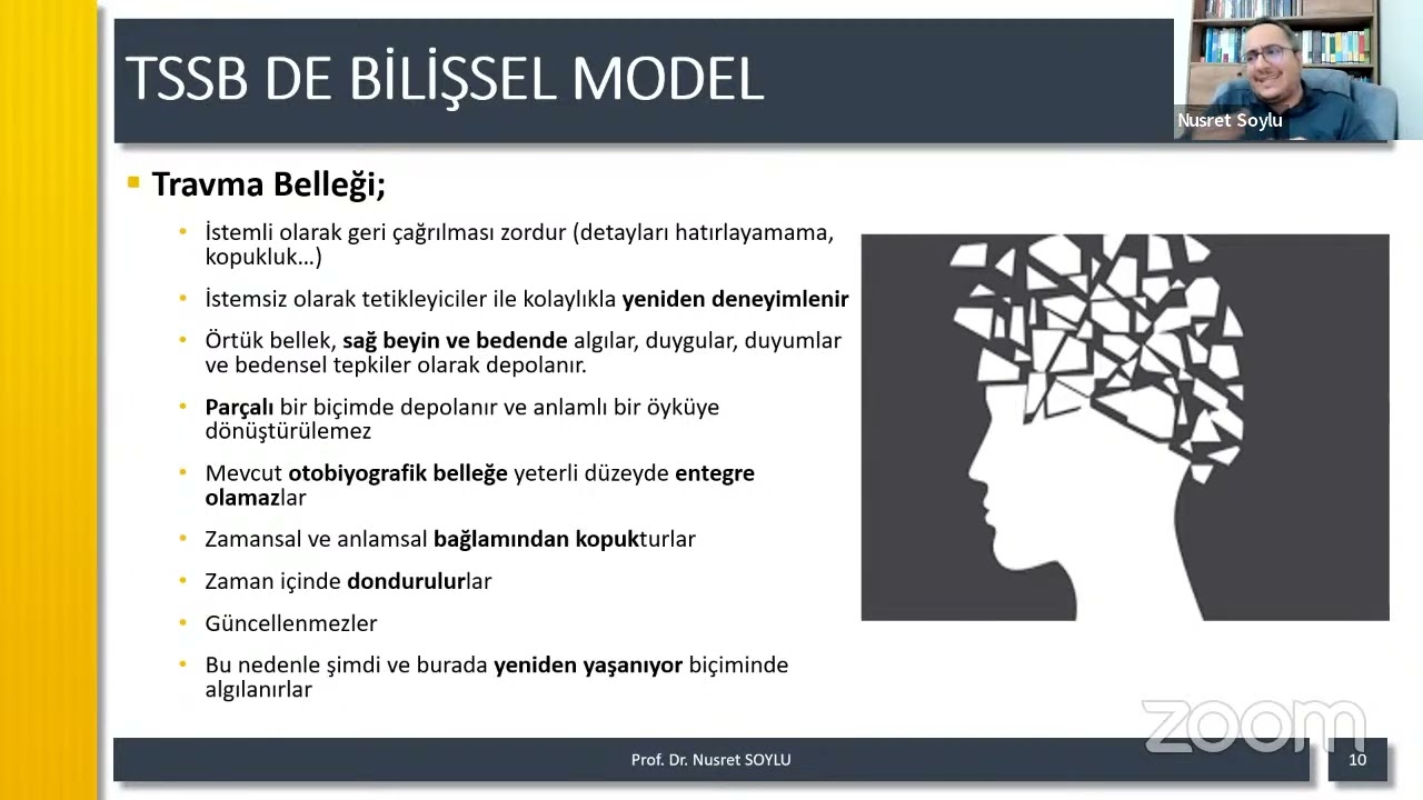 ÇOCUK VE ERGENLERDE DEPREM SONRASI TSSB’NİN BİLİŞSEL DAVRANIŞÇI TERAPİSİ / 1-2. KISIM