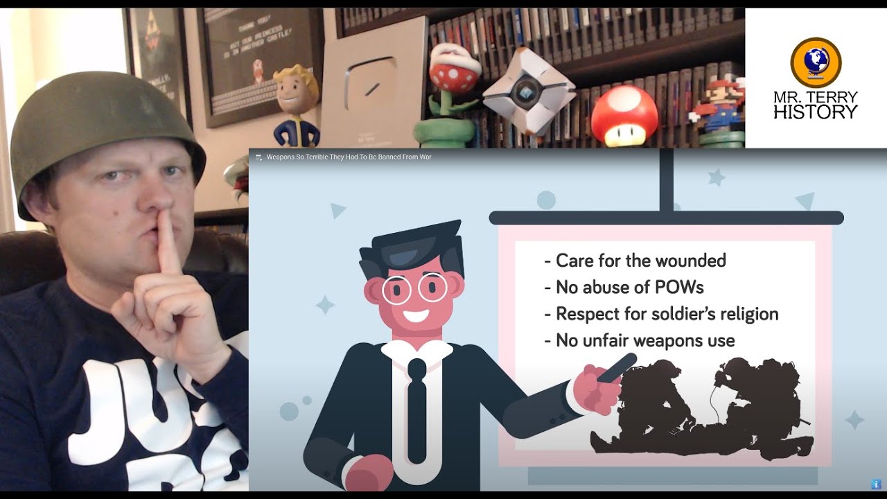 Weapons So Terrible They Had To Be Banned From War by Infographics Show | A History Teacher Reacts