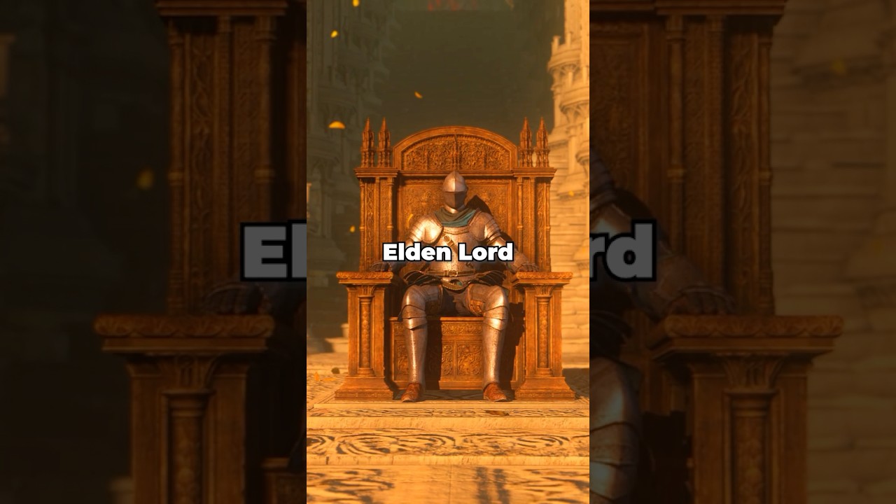 What IS an Elden Lord in Elden Ring? #eldenring #eldenringlore #shadowoftheerdtree #shorts
