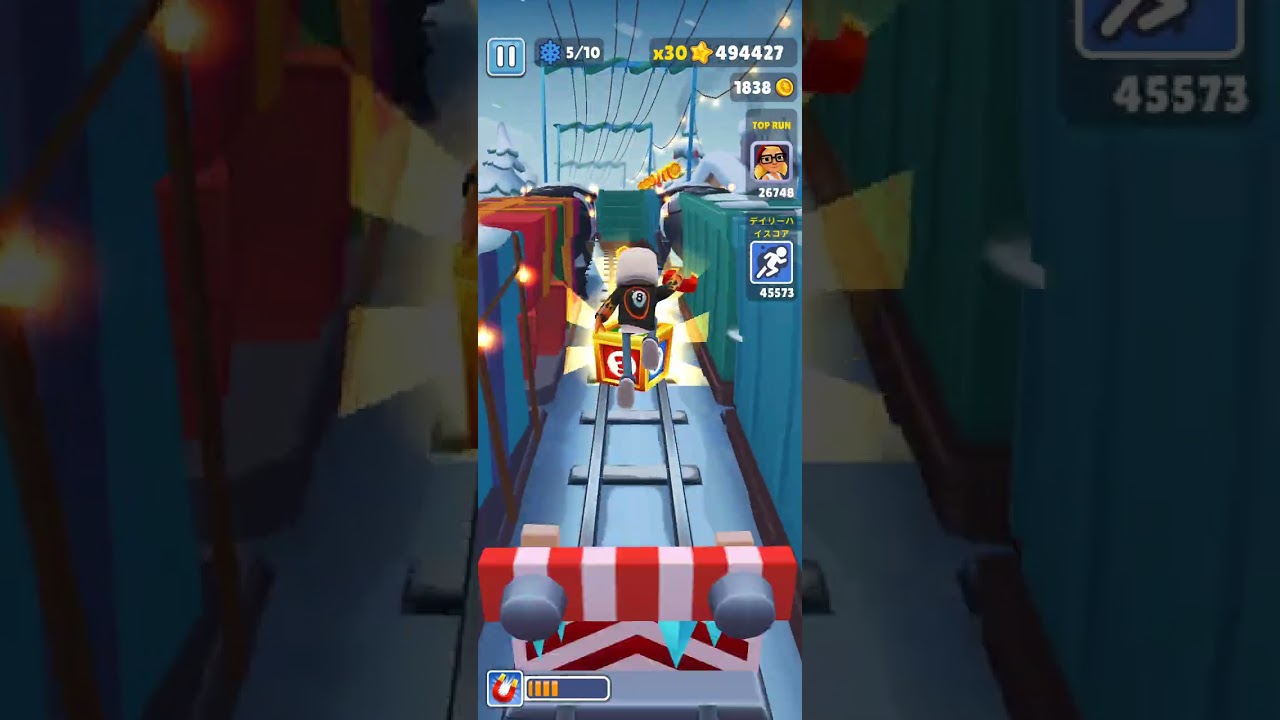 【Subway Surf】シリーズ#251