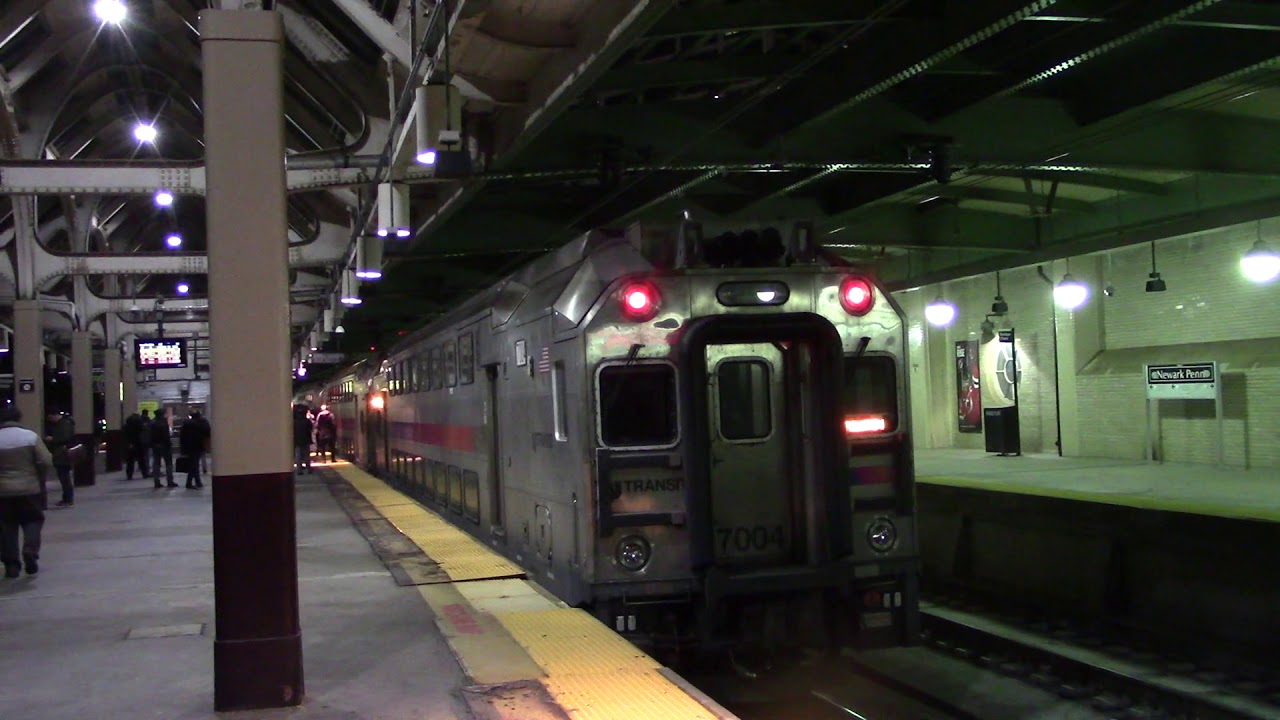 Railfanning the Evening Rush Hour at Newark Penn Station 1/23/19