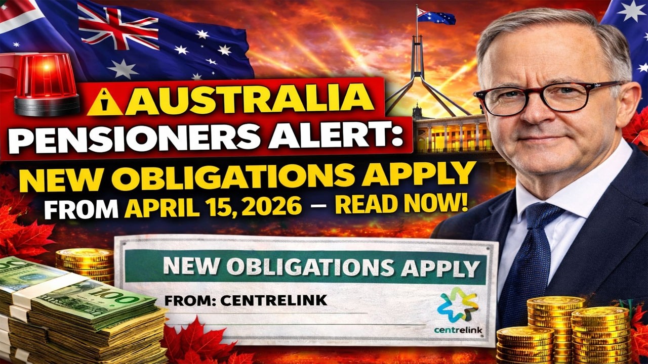 🚨 Australia Pensioners Alert: New Obligations Apply from April 15, 2026 &ndash; Read Now!