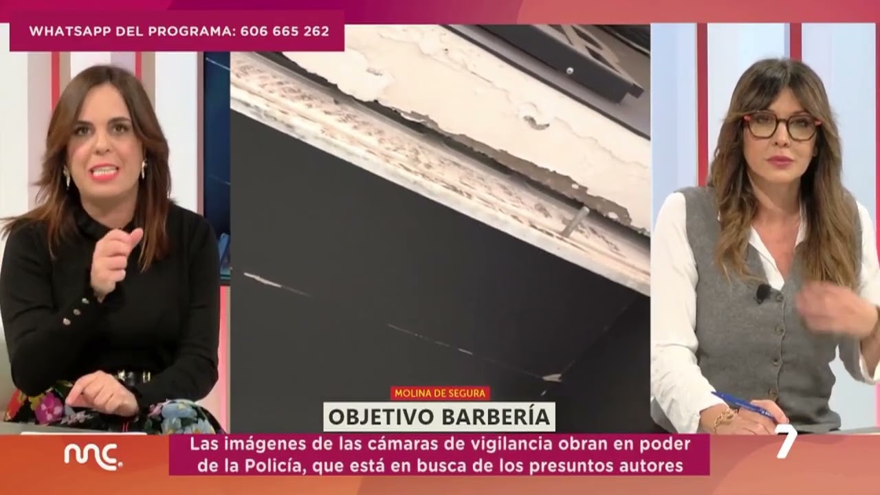 OLEADA DE ROBOS EN BARBERÍAS DE MOLINA