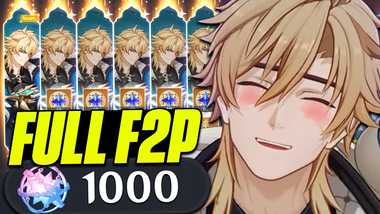 UNE ÉNORME INVOCATION F2P ! Deux Ans d'Economie pour son Perso Favori (Genshin Impact)