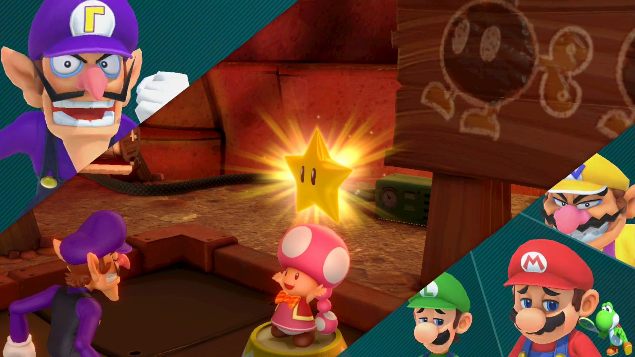 Super Mario Party - Mario Party Mode #2 - King Bob-omb's Powderkeg Mine (Hard Difficulty) 10 turns