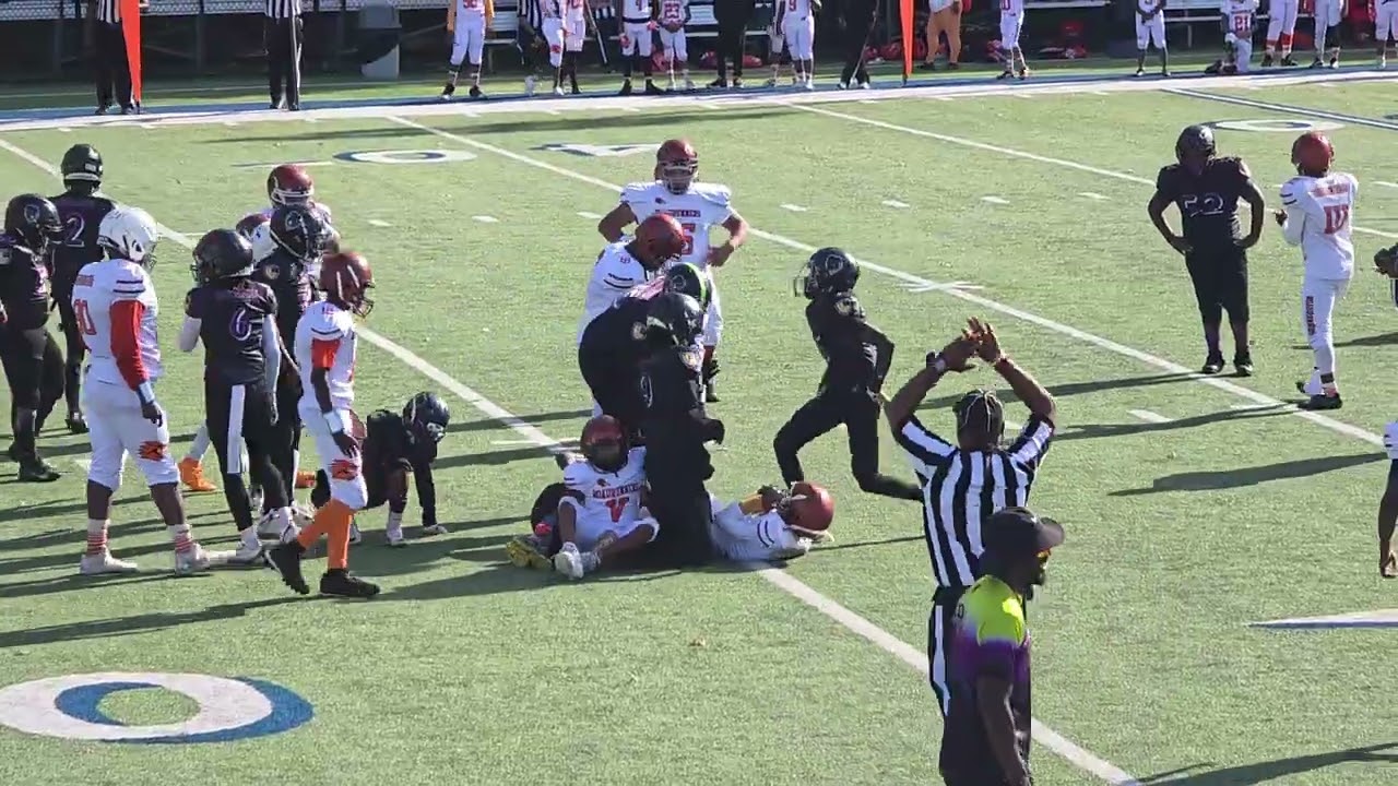 MT. Moriah Roadrunners vs Whitehaven Ravens 2nd half sys bowl game. 