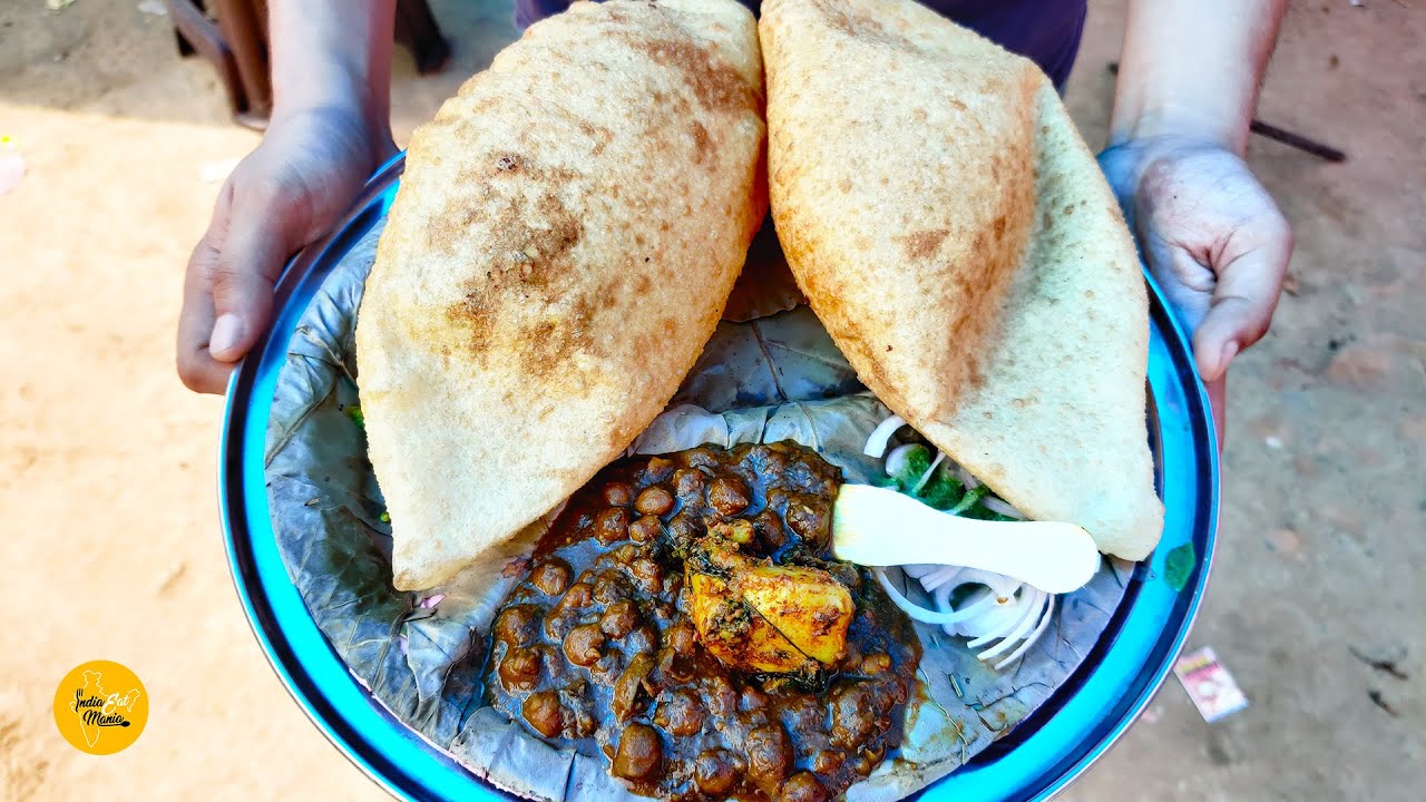 Virat Kohli’s Favourite Chole Bhature Rs. 90/- l Civil Lines l Gurugram Street Food