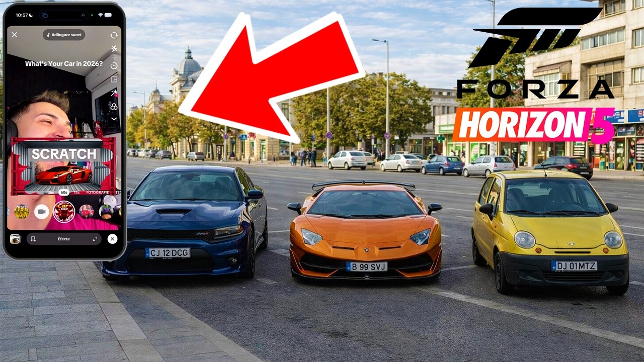 TikTok ne Alege Masina | Forza cu Amicii