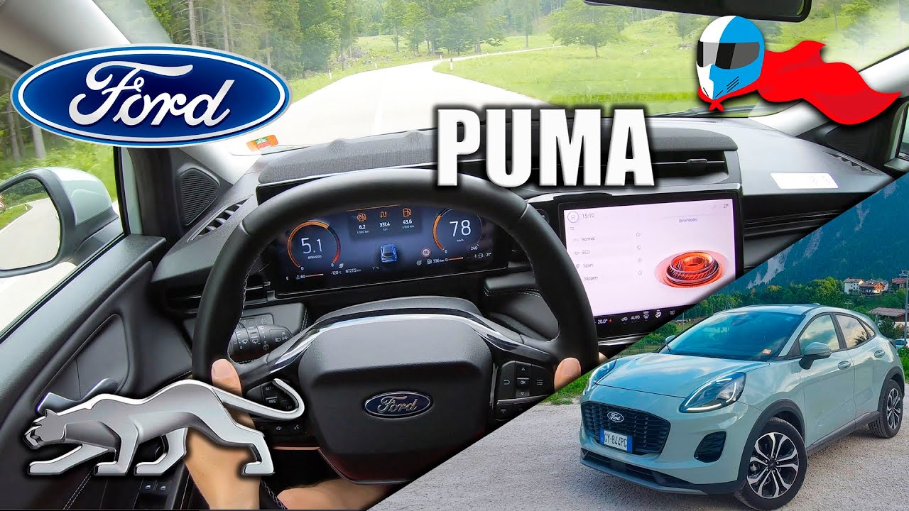 2025 Ford Puma 1.0 Ecoboost MHEV (92kW) POV 4K[Test Drive Hero] #184 IS THIS HYBRID SUV INTERESTING?